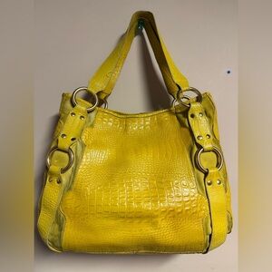 Tatiana Gorentzvaig Large Leather Embossed Tote Bag